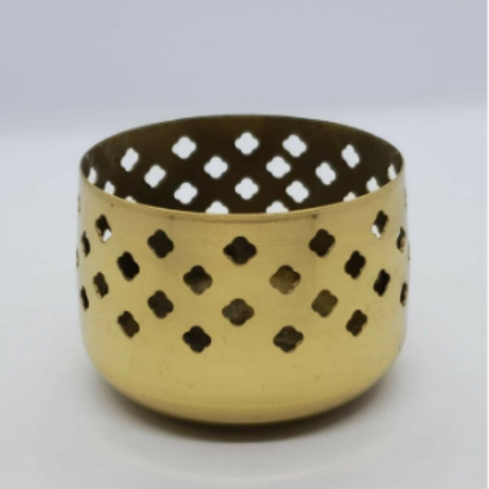 Vintage Solid Brass Candle Holders